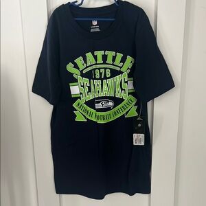 Seattle Seahawks Navy T-Shirt youth 14/16